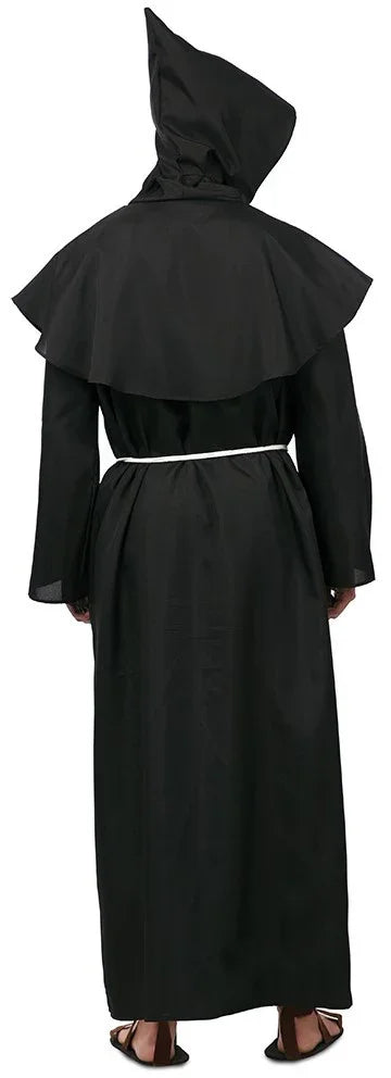 Disfraz de Monje Negro para Hombre Religiosos EuroCarnavales